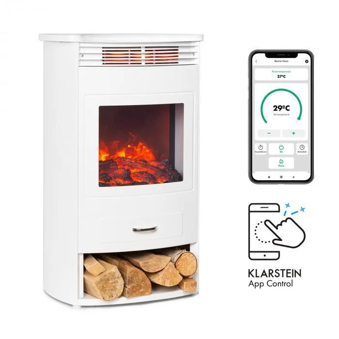 Електричний камін Bormio WH Klarstein (10035087) з дефектом