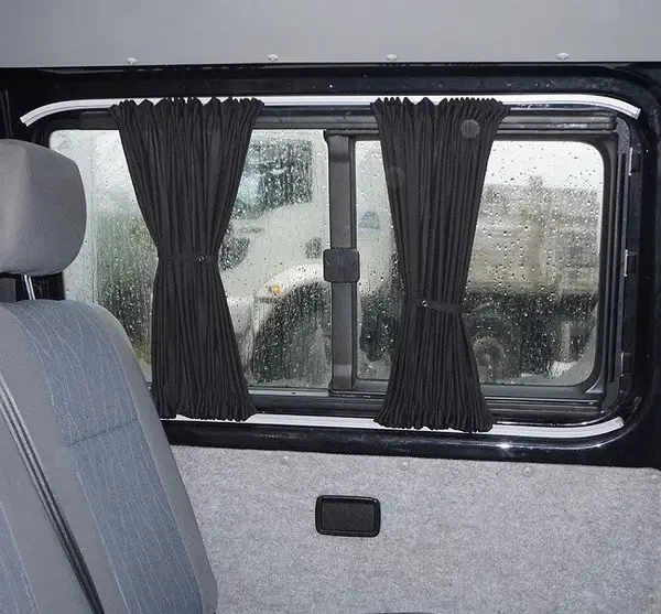 Шторки в салон Mercedes Vito W638 / W639 (1995-2003) (2003-2016) Чорные