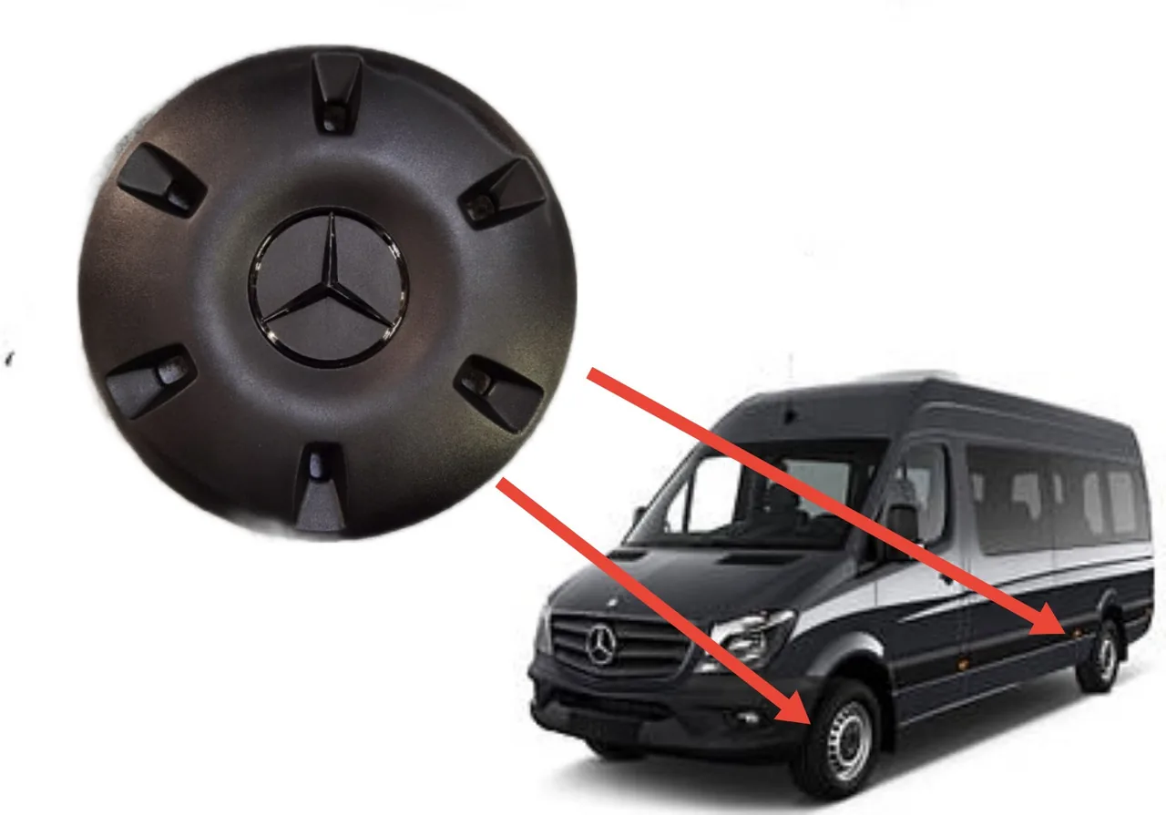 Ковпак на колеса MB Sprinter W906 / W907 (2006+) R16 1 шт