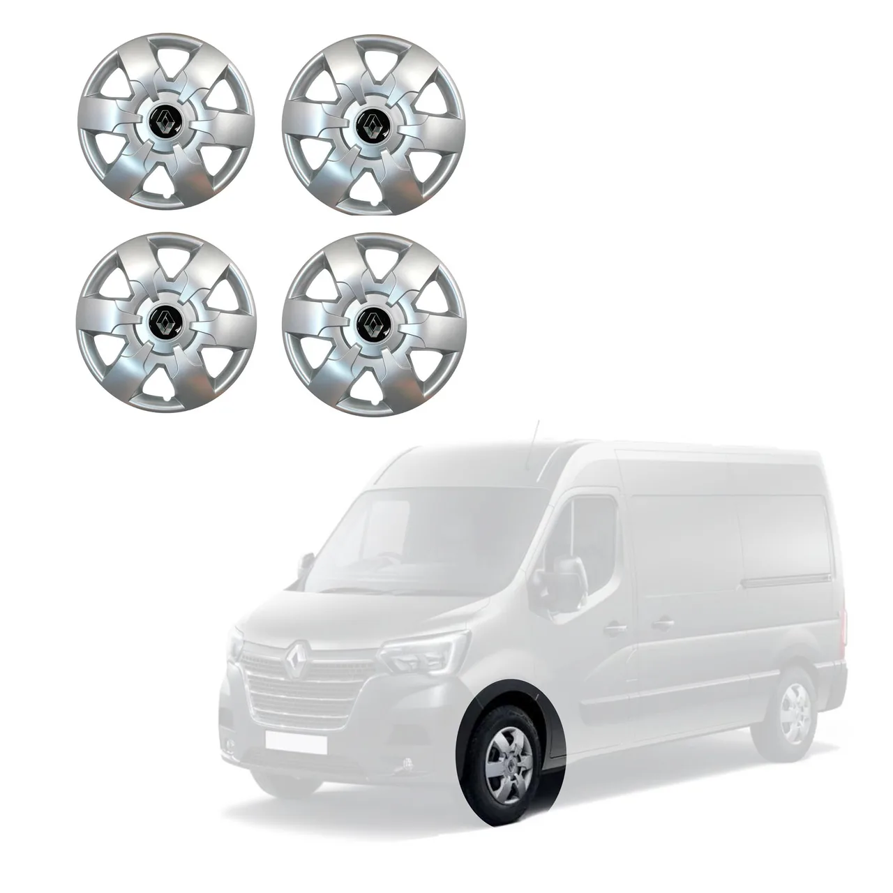 Комплект колпаков R16 Master3 / Movano / NV400 (2010-2024) SJS