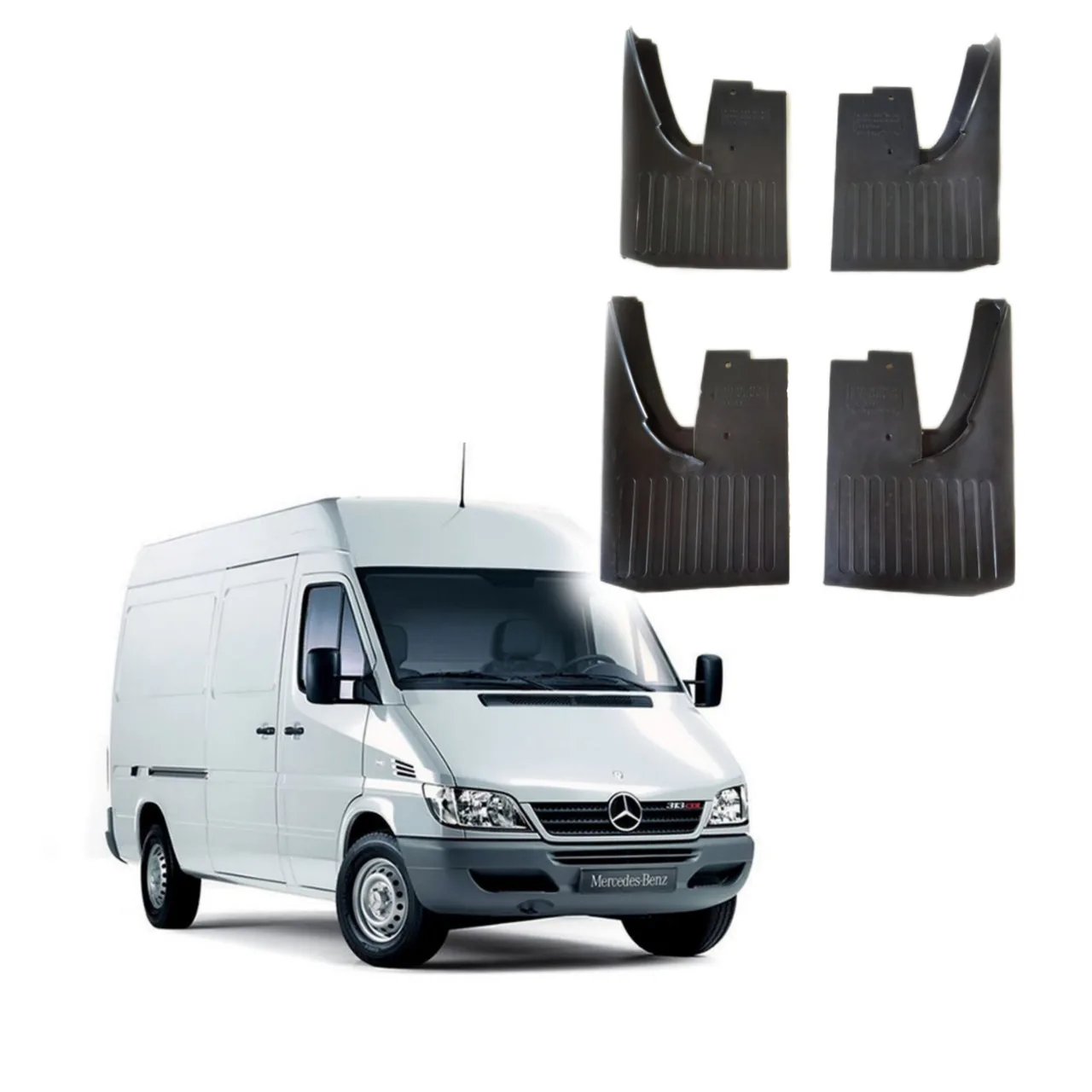 Комплект бризговиків MB Sprinter W901-903 / WV LT 35-46 комплект 4шт