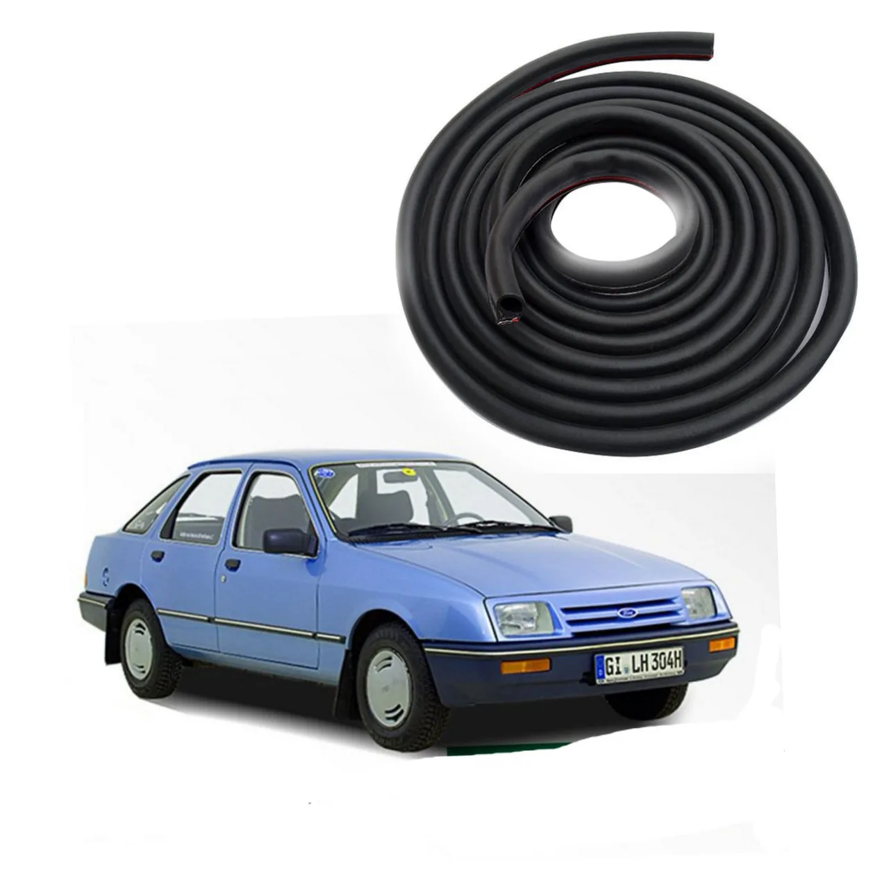 Ущільнювач прорізні бічні двері Ford Sierra (1982-1987) 1 шт.