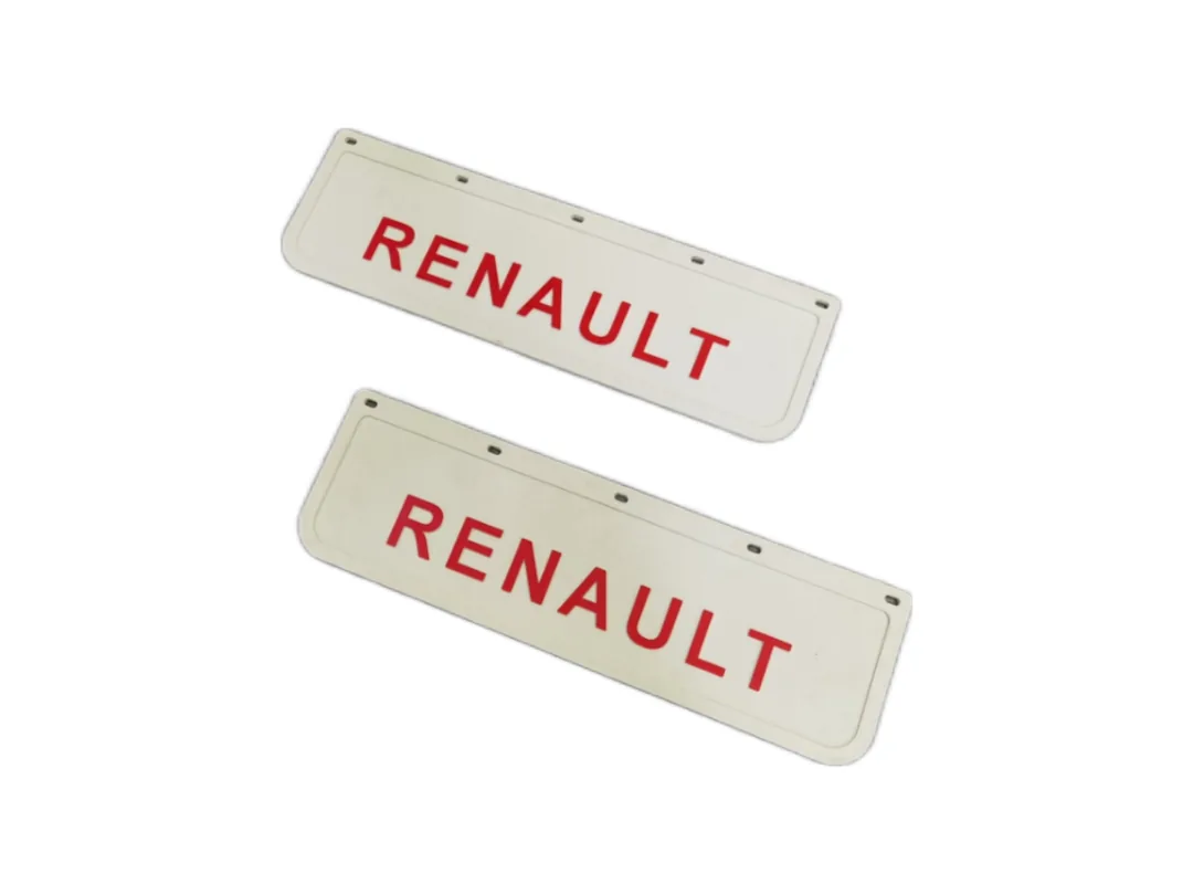 Брызговики Renault Передние 600×180см (белые)