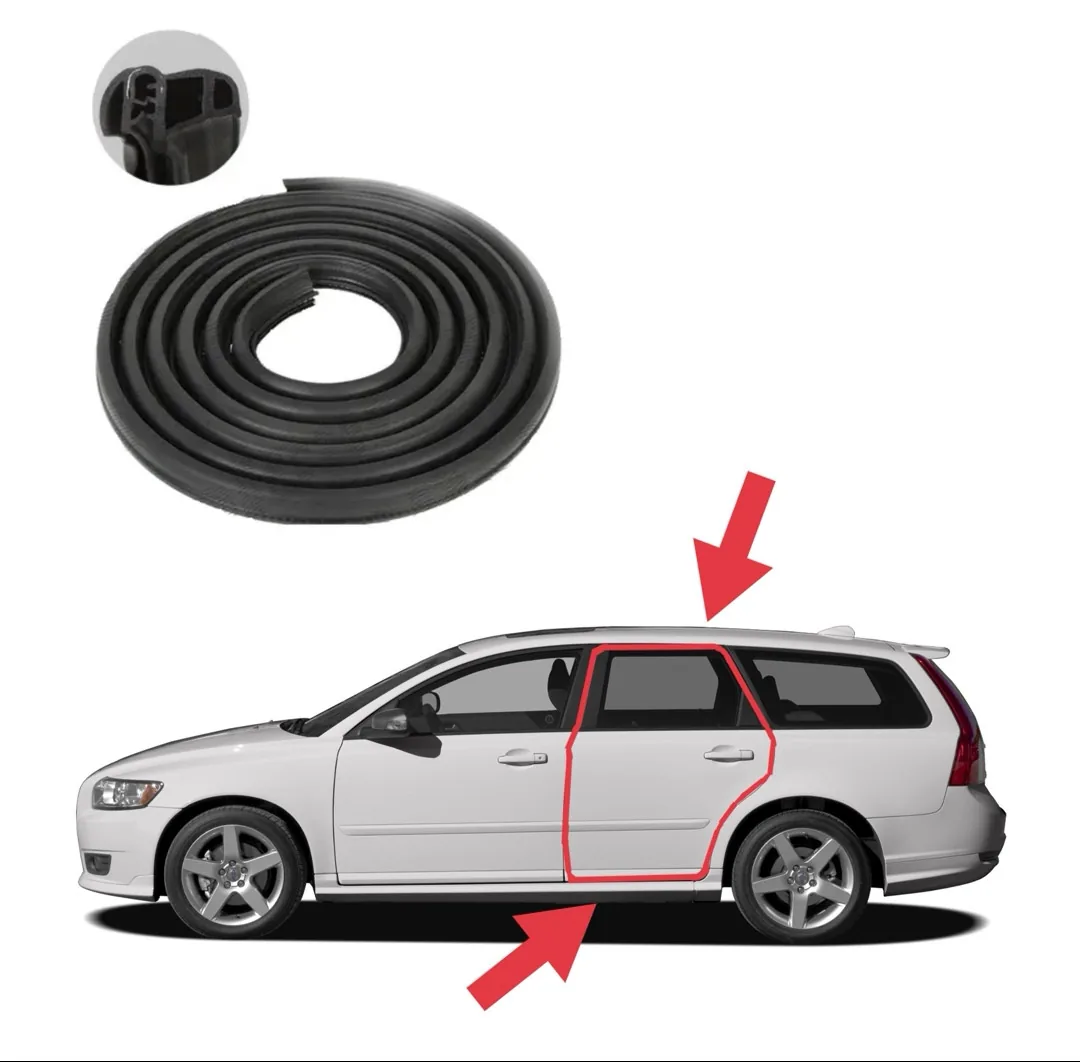 Ущільнювач бокової дверки Volvo V50 (2004-2012) новий