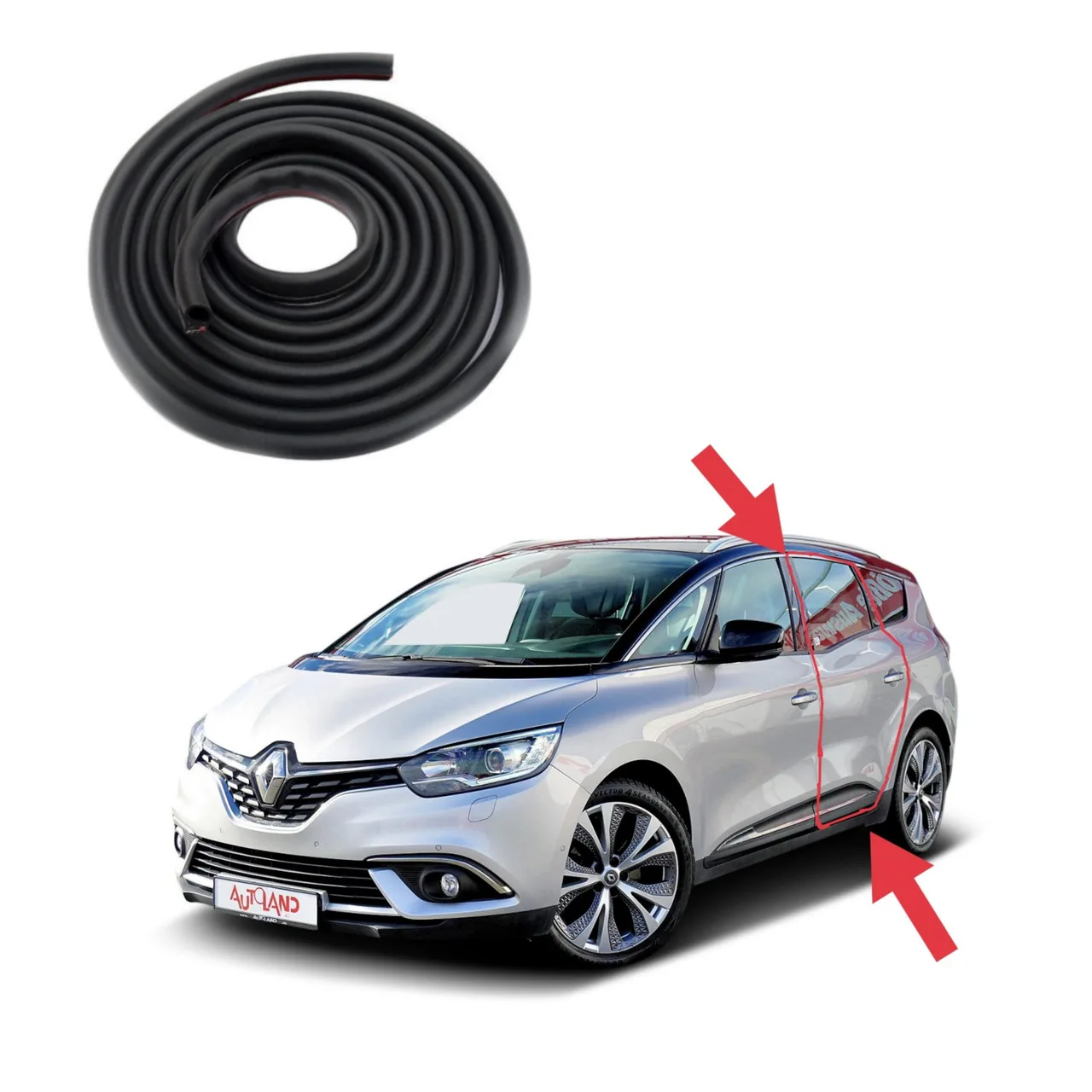 Уплотнитель проёма боковой двери Renault Scenic 4 (2016-2022) новый