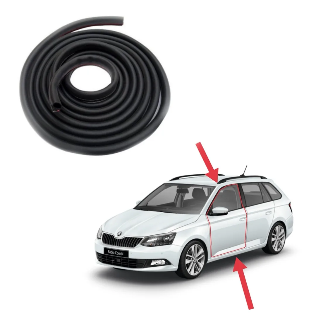Ущільнювач пройому передньої дверки Skoda Fabia 3 (2007-2014) новий