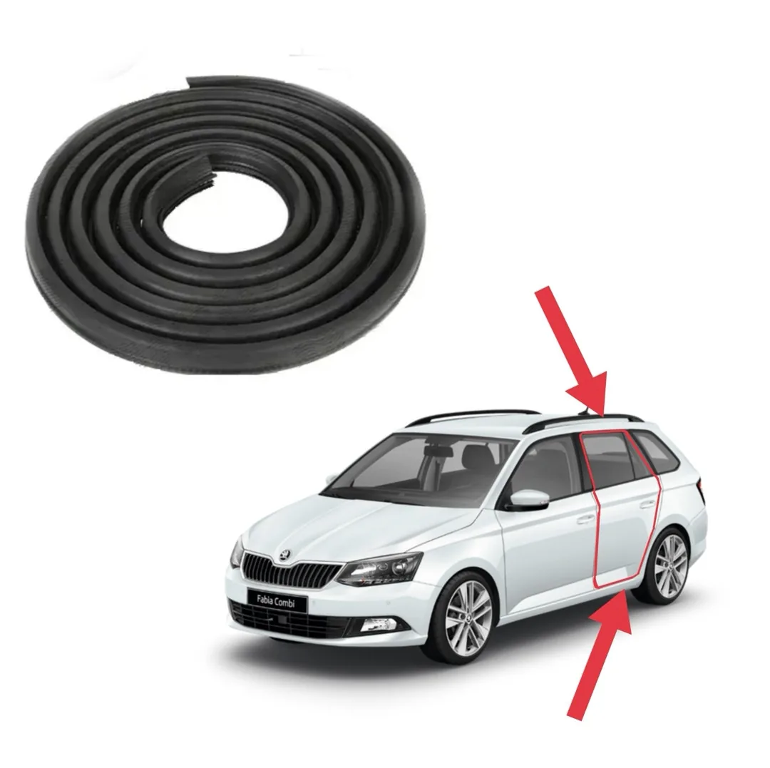 Уплотнитель проёма боковой двери Skoda Fabia 3 (2014-2021) новый