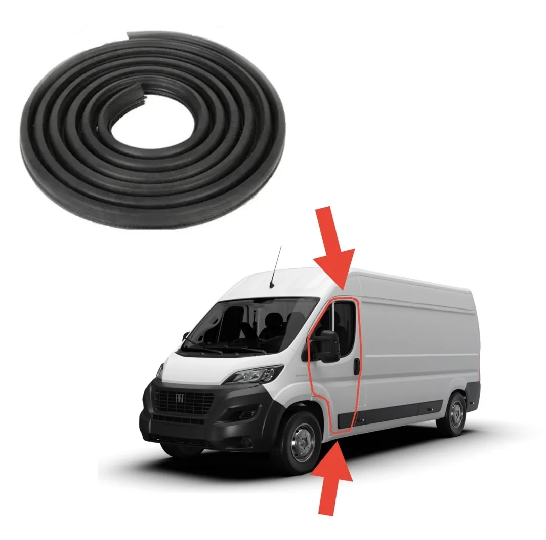 Уплотнитель передней двери водителя Fiat Ducato / Citroen Jumper (2006-2023) новый