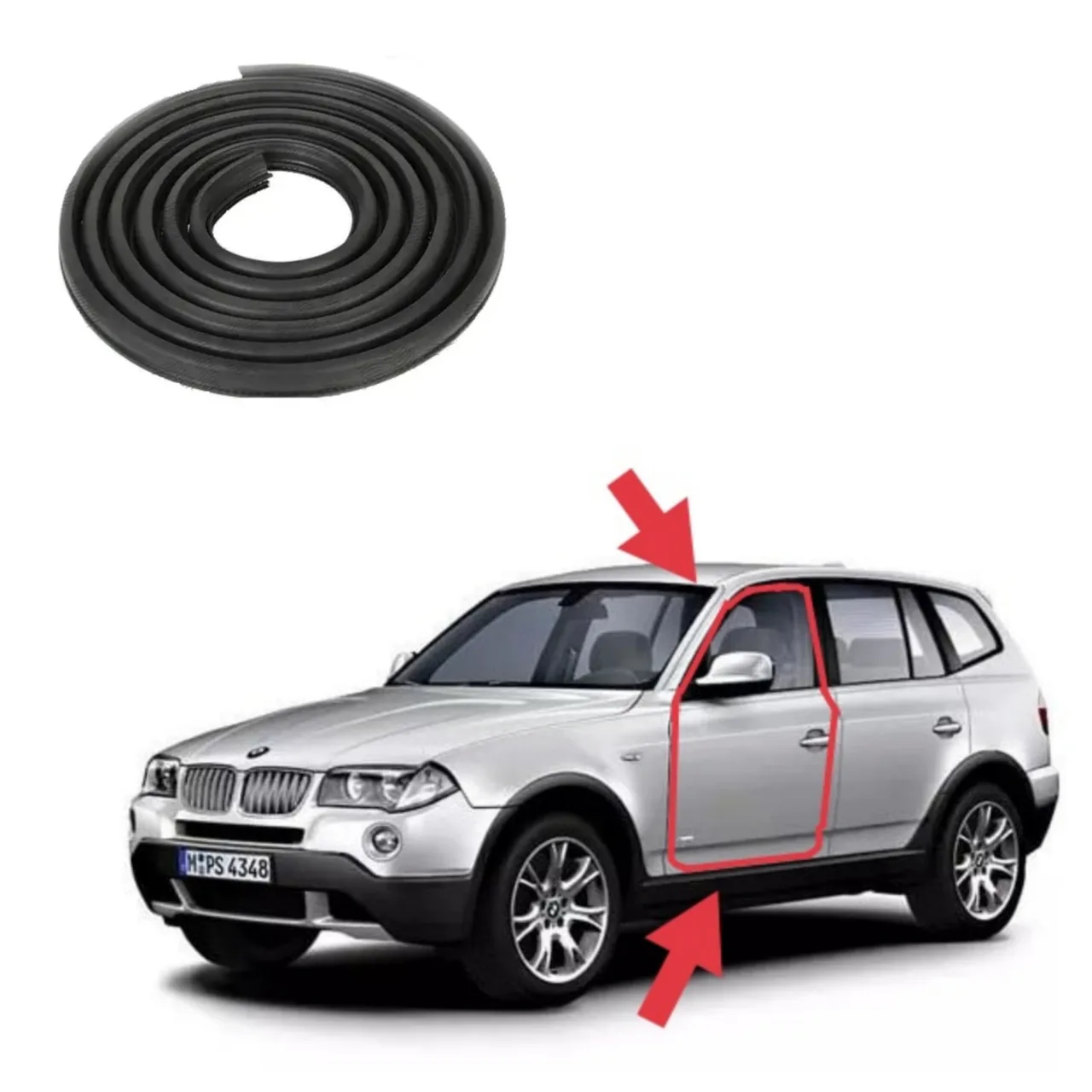 Ущільнювач пройому передньої дверки BMW X3 E83/F25 (2003-2018)