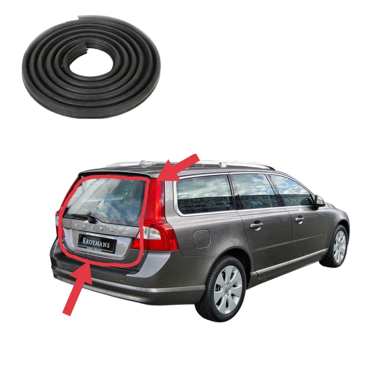 Уплотнитель проёма ляды для Volvo V70 P2 / P24 (2000-2016)