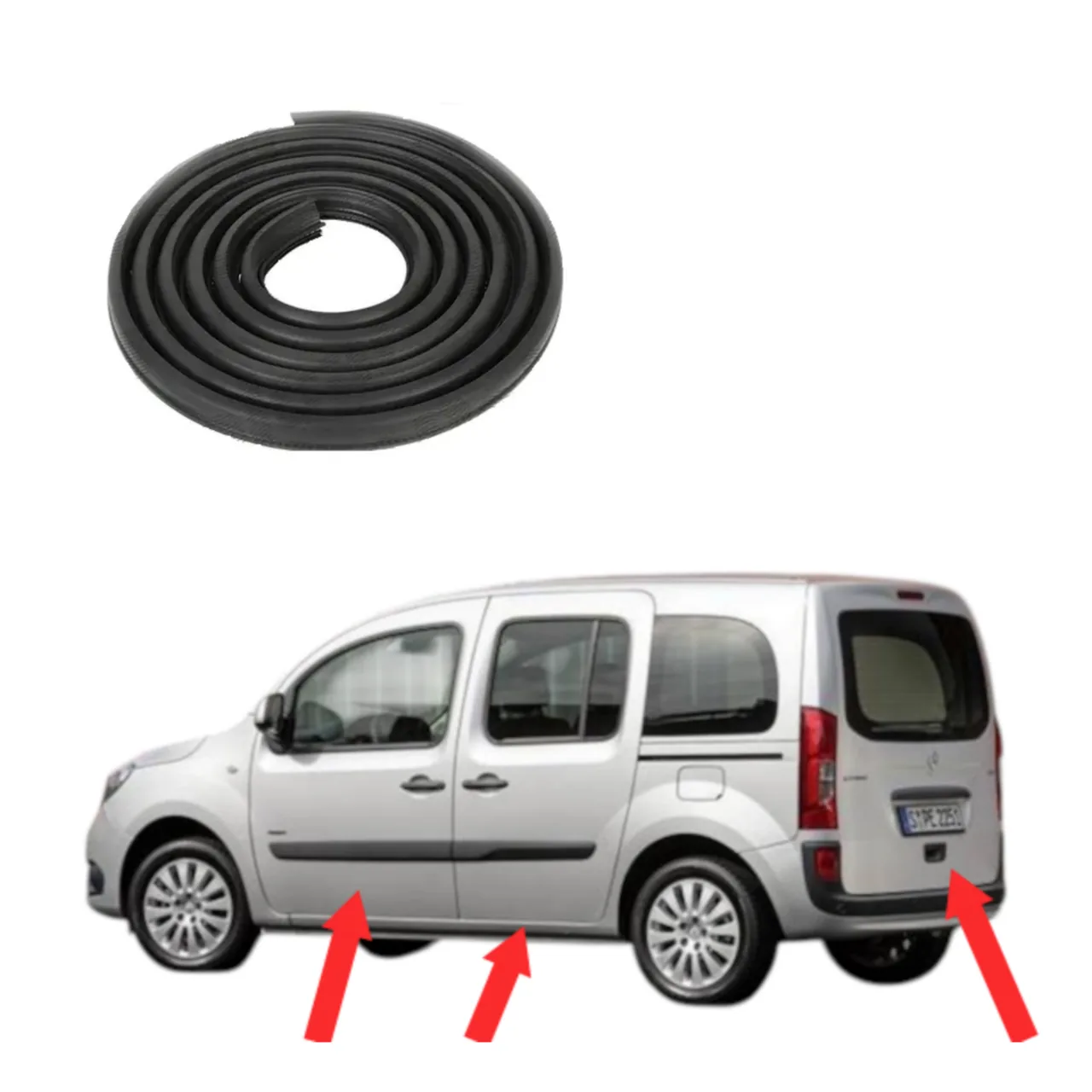 Комплект уплотнителей 4шт MB Citan (2012-2021)