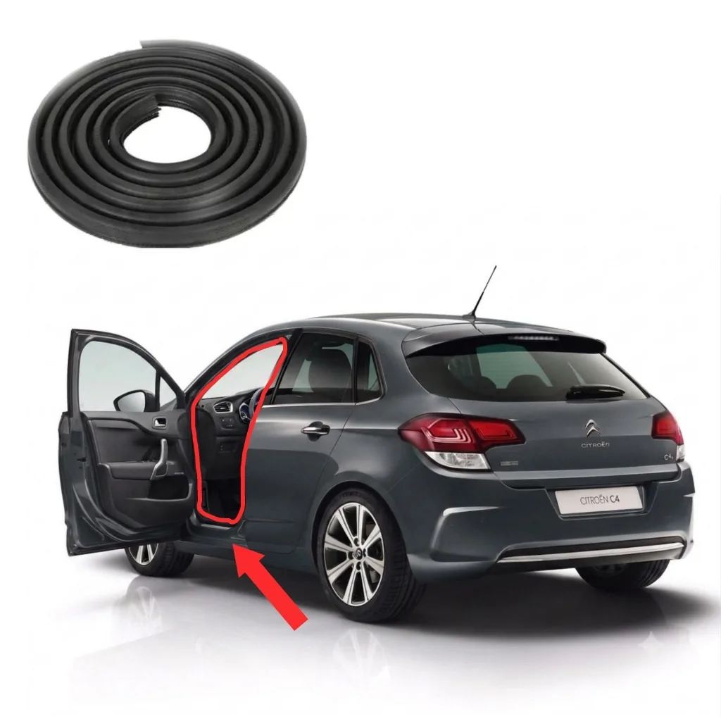 Уплотнитель проёма передней двери Citroen C4 (2010-2018)