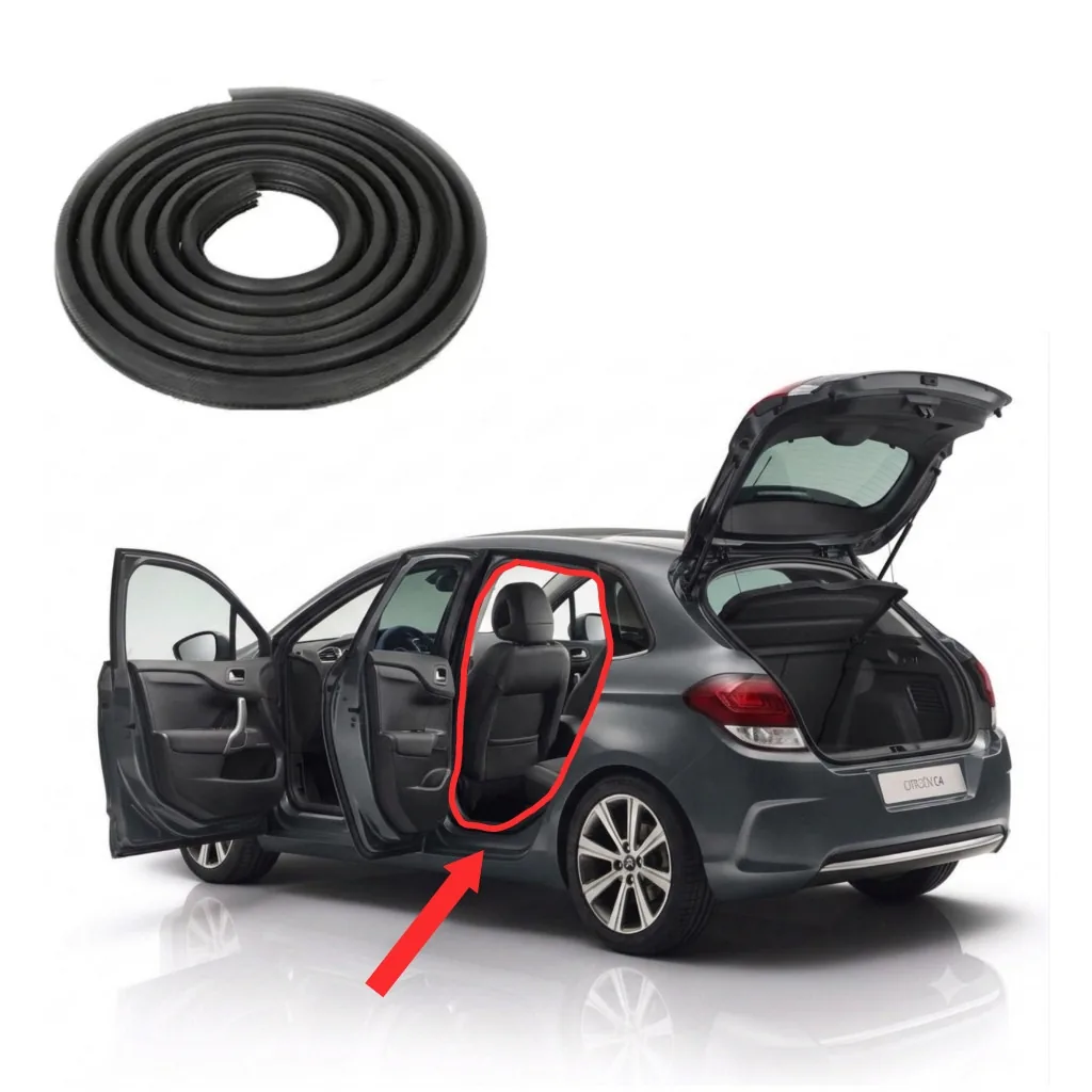 Ущільнювач пройому бокової дверки Citroen C4 (2010-2018)