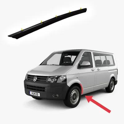 Ущільнювач на передню дверку арки WV T5 (2003-2015)