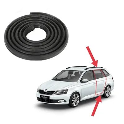 Ущільнювач пройому бокової дверки Skoda Fabia 3 (2014-2021) новий