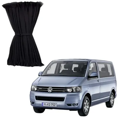 Шторки салону WV T5 / T6 (2003-2020) чорні