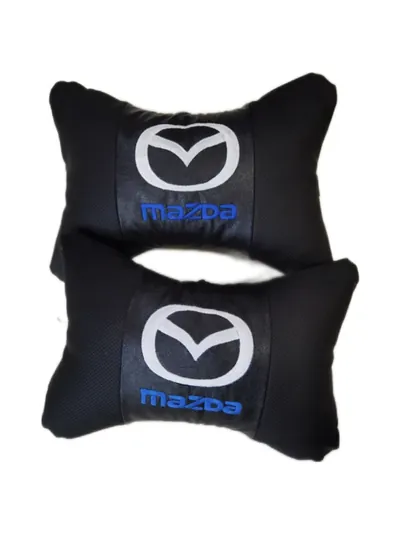 Подушки на підголівники Екошкіра Mazda 2 шт.