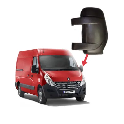 Кришка дзеркала ліва Renault Master 3 / Opel Movano 3 / Nissan NV400 (1 шт.) чорний