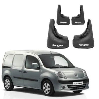 Гумові бризковики Renault Kangoo (2008+) комплект 4шт