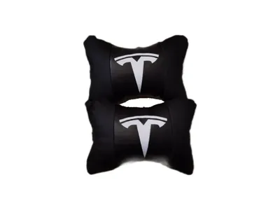 Подушки на підголівники TESLA Екошкіра 2 шт. пари