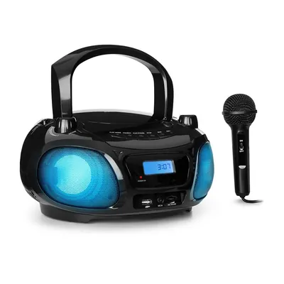 Бумбокс караоке Auna Roadie (10032057) CD USB FM BT