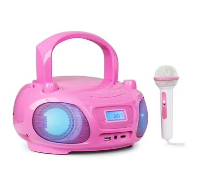 Бумбокс з мікрофоном Auna Roadie Sing CD (10032058) Fm Cd Bt USB