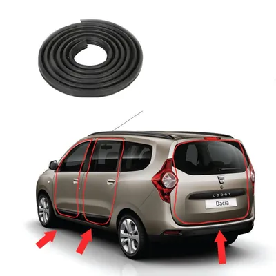 Комплект ущільнювачів 5шт Renault lodgy (2012-2022)