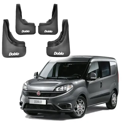 Гумові бризговіки Fiat Doblo W263 (2010+) комплект 4 шт.