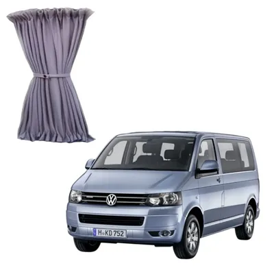 Шторки салону WV T5/T6 (2003-2020) сірі