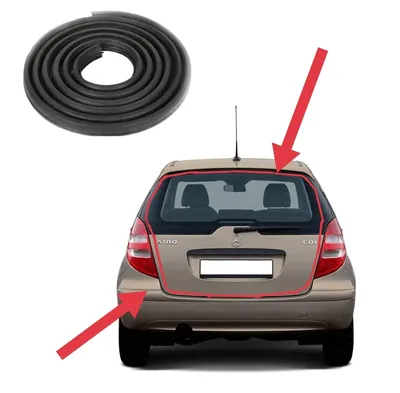 Ущільнювач задньої дверки ляди Mercedes Benz A150/160 W169 (2004-2012)