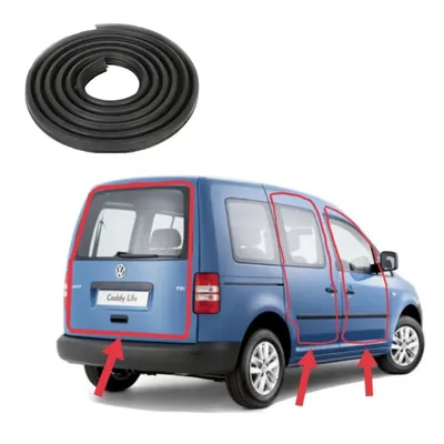 Комплект ущільнювачів 4шт Volkswagen Caddy (2004-2021) новий