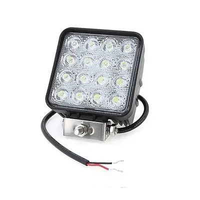 Світлодіодний ліхтар фара задній хід 12-24 V 48 W 6000 K (10.5х10.5х4 см) LED