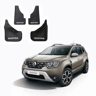 Гумові бризговіки Renault/Dacia Duster (2010-2022) комплект 4 шт.