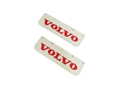 Бризковики передні Volvo білі 600×180 мм (арт. volvo2-2391166906)