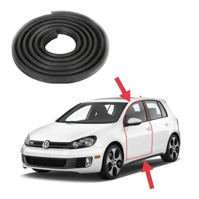 Ущільнювач пройому бокової дверки водія Golf 6 (2008-2014)