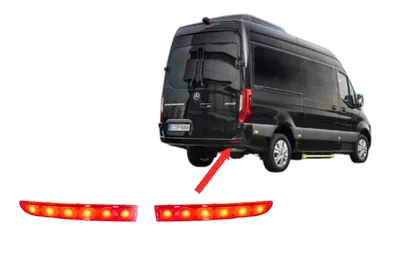 LED-колоти в задній бампер sprinter W907-910