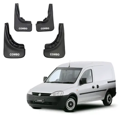 Гумові бризговіки Opel Combo (2001-2011) комплект 4 шт.