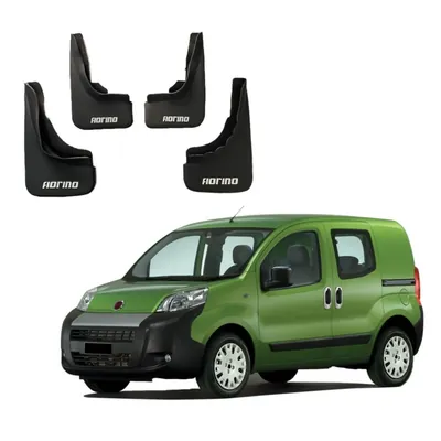 Бризговики Fiat Fiorino/Qubo (2008-2023) 4шт комплект перед + зад