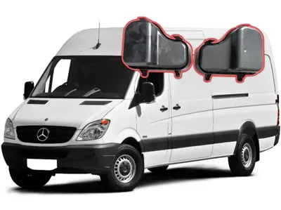 Кришка заглушка фари ліва права Mercedes Sprinter 906