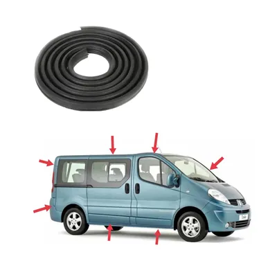 Комплект ущільнювачів Renault Trafic / Opel Vivaro (2001-2014) 4 шт.