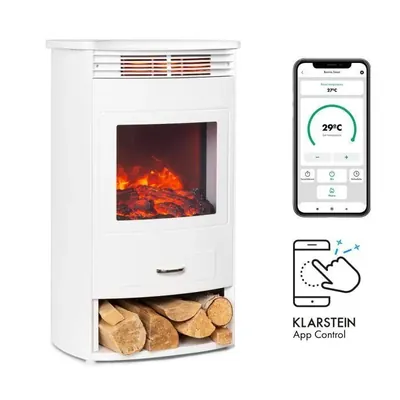 Електричний камін Bormio WH Klarstein (10035087) з дефектом