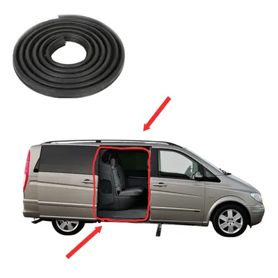 Ущільнювач прорізні бічні двері Mercedes Benz Vito W639 (2003-2014) новий