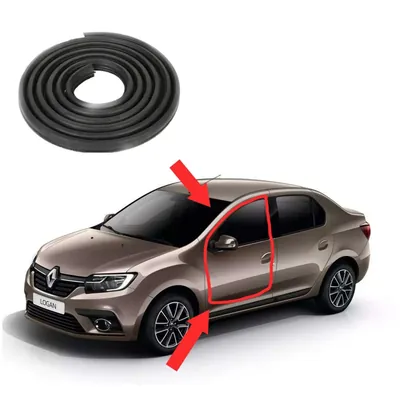 Ущільнювач отвору передньої дверки Renault Logan/Dacia Logan 2012-2022