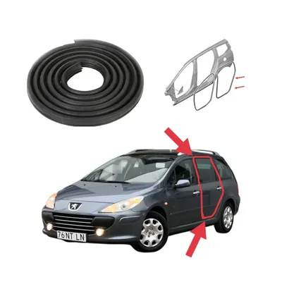 Ущільнювач пройому бокової дверки Peugeot 307/307SW (2001-2008)
