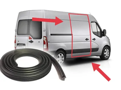 Ущільнювач бічних зсувних дверцят Renault Master / Opel Movano (2010-2023) новий